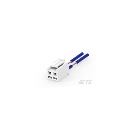 Te Connectivity Cable Assembly EPII 4 Pos 2154828-3